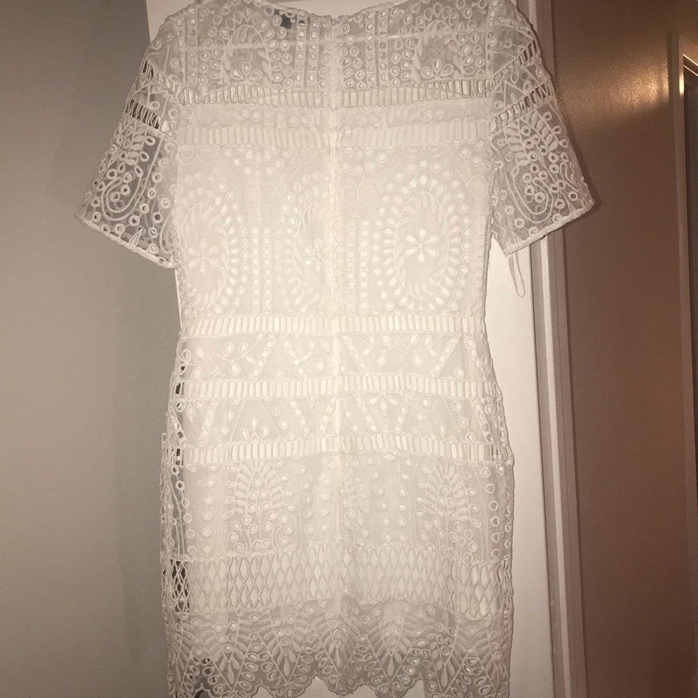 white short dress - Picture 2 of 3